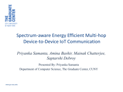 IoT and it`s challenges Concept of DSA Introduction Routing