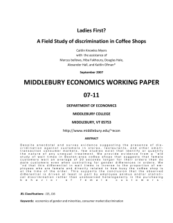 middlebury economics working paper