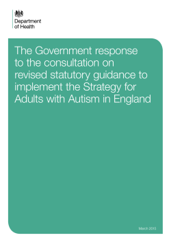 The Government response to the consultation on revised