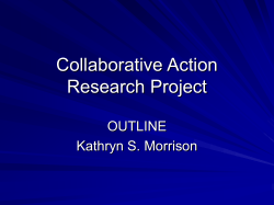 Collaborative Action Research Project