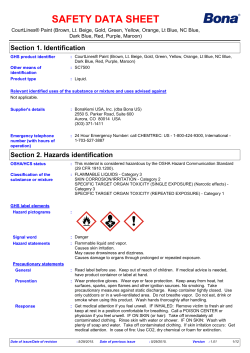 safety data sheet
