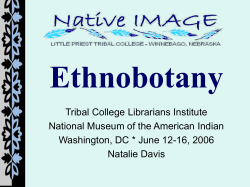 Ethnobotany