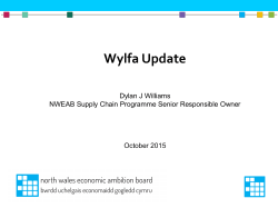 Supporting Skills for Wylfa Newydd Regional Overview Iwan