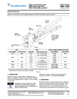 Single-Action Double-Action (SADA) Hand Tools