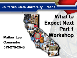 Send in your official transcript by June 30, 2014 to