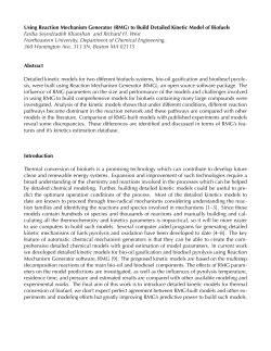 Using Reaction Mechanism Generator (RMG) to Build Detailed