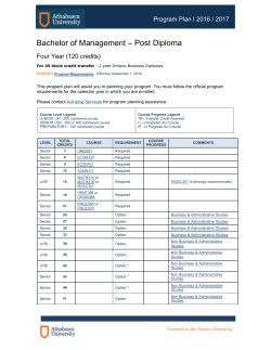 General 2 Year Business Diploma (Ontario)