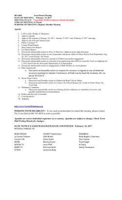 a. Discussion and possible action on request for variance in regards