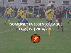 Somerset FA Veterans League Cup 1415 Application form