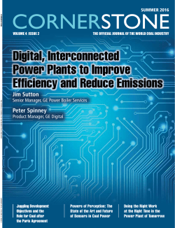 Digital, Interconnected Power Plants to Improve Efficiency and