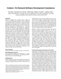 SIGCHI Conference Proceedings Format