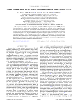 Phasons, amplitude modes, and spin waves in the amplitude