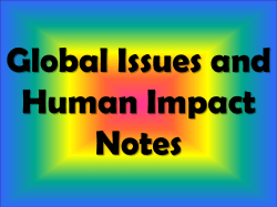 Global Issues and Human Impact Notes
