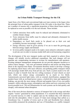 Achieving Low Carbon Mobility