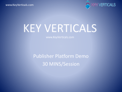 to Platform Demo for Publishers