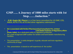 Journey of 1000 miles.. starts from first step