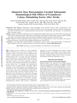 Allometric Dose Retranslation Unveiled Substantial