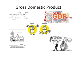 Gross Domestic Product