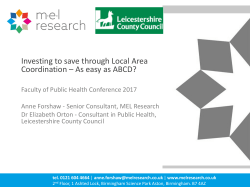 Evaluation results: ii) LAC measurable outcomes Individuals