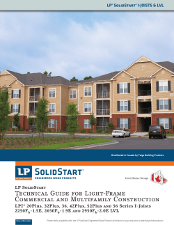 Technical Guide for Light-Frame Commercial and Multifamily