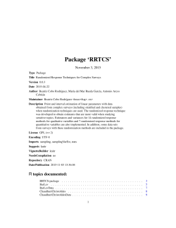 Package `RRTCS`
