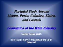 Argentina and Chile Study Abroad Economics of Wine Production
