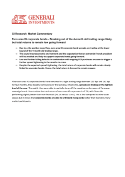 Euro area IG corporate bonds - Generali Investments Europe