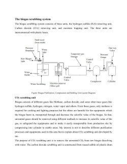 carbon dioxide scrubber