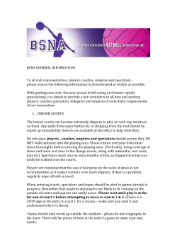 BSNA General Information - Bendigo Strathdale Netball Association