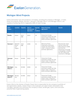 Michigan Wind Projects