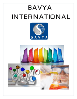 Untitled - savya international
