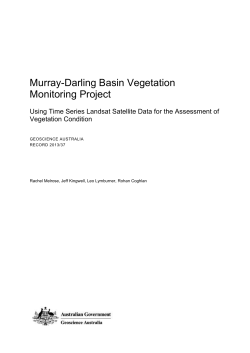 Murray-Darling Basin Vegetation Monitoring Project
