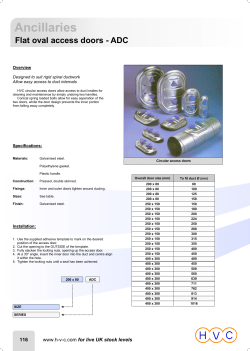 HVC | Type AD | Access Doors