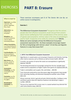Exercise 2 - The Stories We Live By