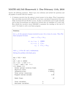 MATH 445/545 Homework 1: Due February 11th, 2016