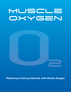 Measuring Training Intensity with Muscle Oxygen