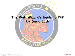 Slide 6a-36 Matching Patterns With split()