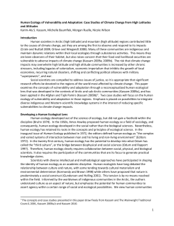 Karim-Aly Kassam - Initiative on Climate Adaptation Research and