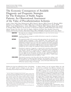 The economic consequences of available diagnostic and