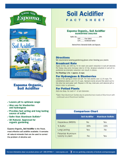 Soil Acidifier