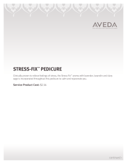 STRESS-FIX&trade; PEDICURE