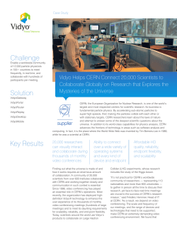CERN - Vidyo
