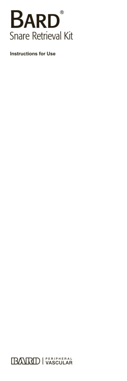 Instructions for Use