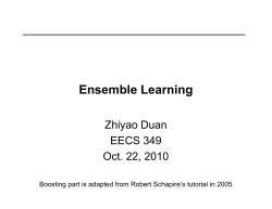 Ensemble Learning