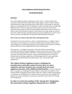 Smart Appliances and the Energy Star Hoax-1A
