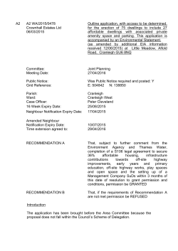 A2 A2 WA/2015/0478 Crownhall Estates Ltd 06/03/2015 Committee