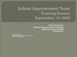School Improvement Team