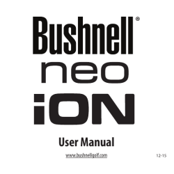 User Manual - Bushnell Golf