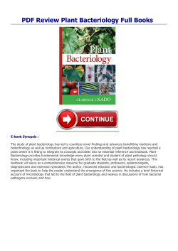 PDF Review Plant Bacteriology Full Books