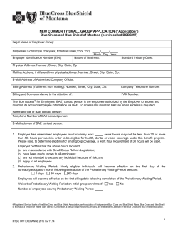NEW COMMUNITY SMALL GROUP APPLICATION